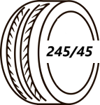 245/45 ...